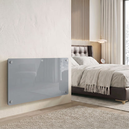 1500W Electric Space Heater Radiator Wifi Smart App, Grey