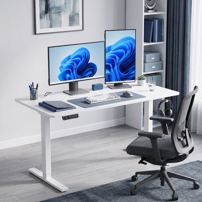 Standing Desk Memory Control Adjustable White