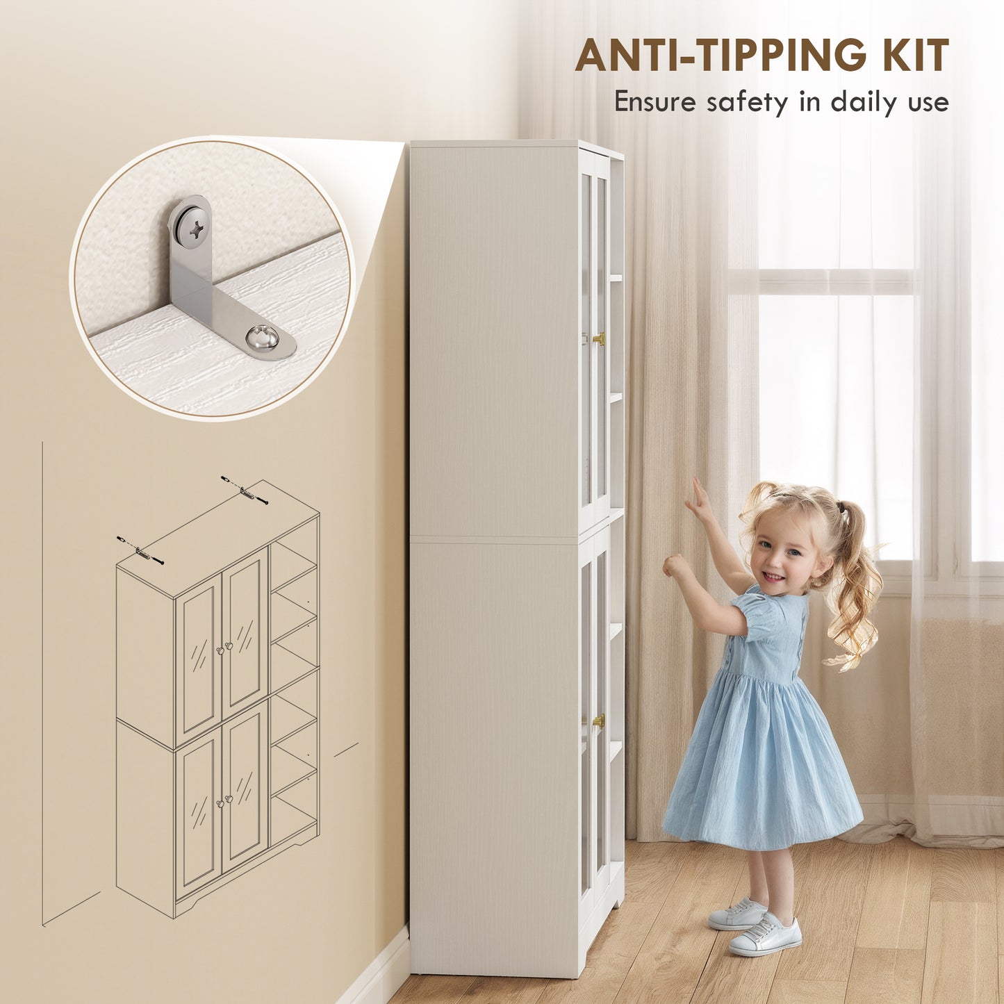 Swivel Bar Stools Set of 2, PU Leather Upholstered Bar Chairs, Black