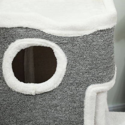 75 cm Cat Tree Cat Condo for Indoor Cats with Scratching Post