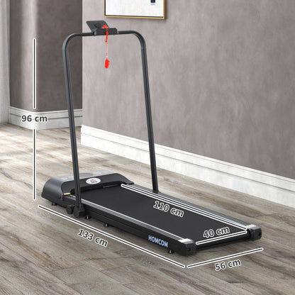 Foldable Walking Treadmill w/ LED Display, Blue