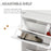 Shoe Cabinet with 4 Flip Drawers Wood Tipping Bucket Narrow Storage Cupboard with Adjustable Shelf Hall Organizer for Entrance Foyer White