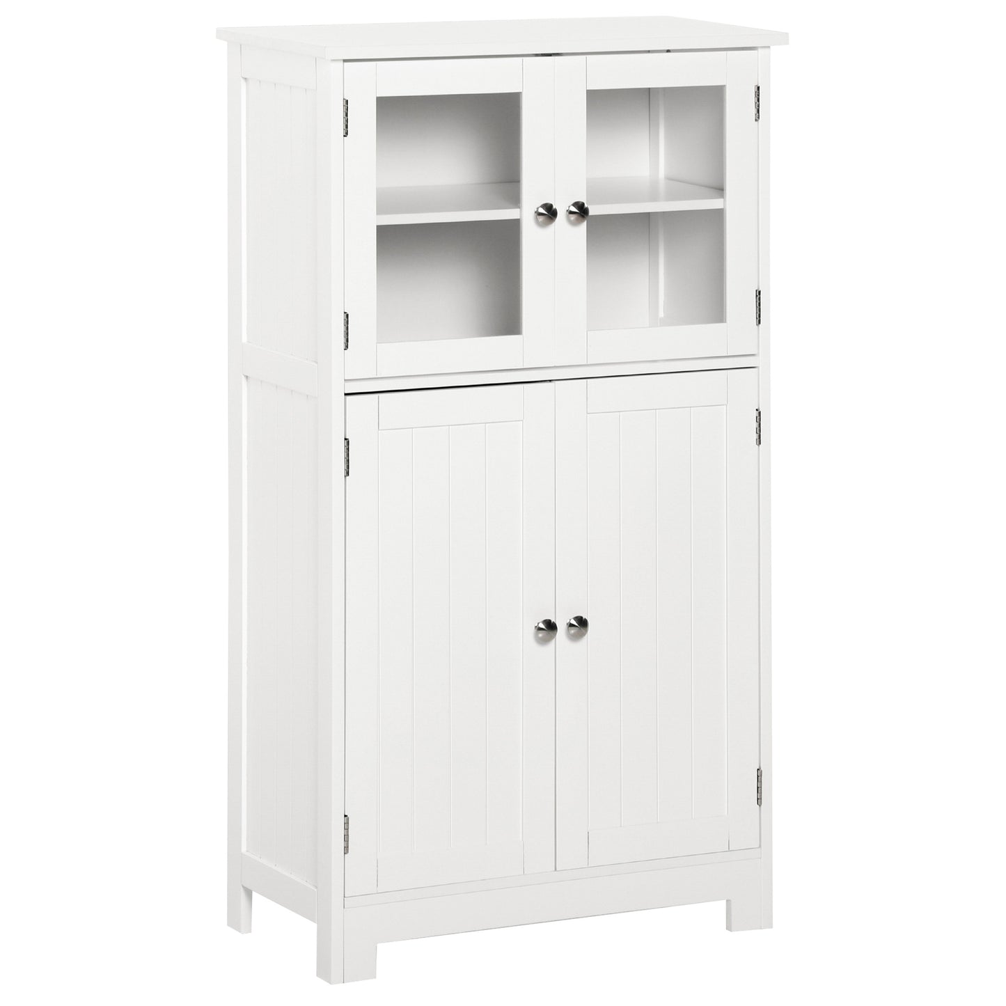 Bathroom Floor Storage Cabinet Standing Unit Kitchen Cupboard W/ Doors