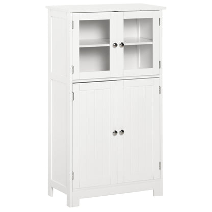 Bathroom Floor Storage Cabinet Standing Unit Kitchen Cupboard W/ Doors