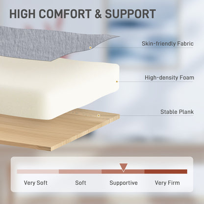 Swivel Office Chair, Vanity Desk Chair with Adjustable Height, Wheels