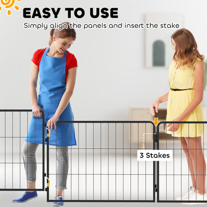 2 Piece Dog Pen Expansion Pack for 60cm High Pet Playpen for S Dogs