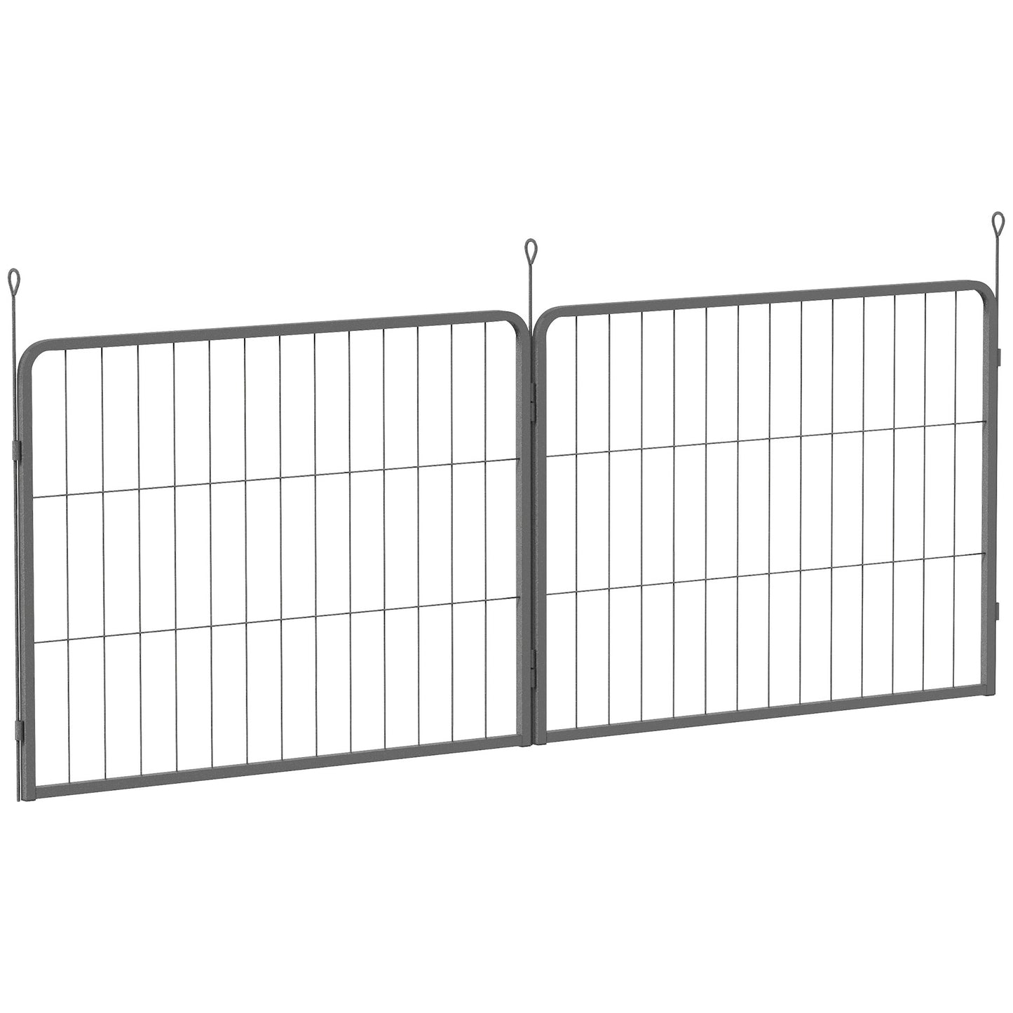 2 Piece Dog Pen Expansion Pack for 60cm High Pet Playpen for S Dogs