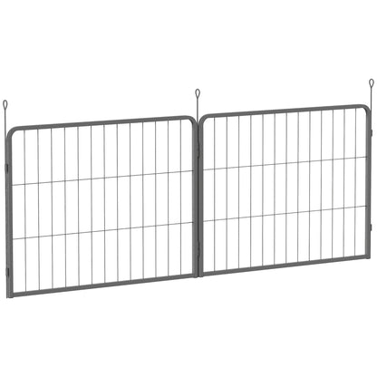 2 Piece Dog Pen Expansion Pack for 60cm High Pet Playpen for S Dogs
