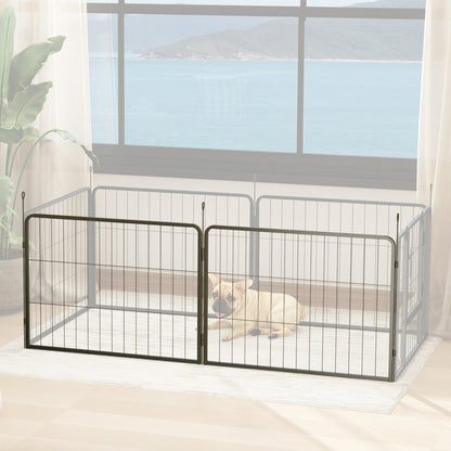 2 Piece Dog Pen Expansion Pack for 60cm High Pet Playpen for S Dogs