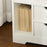 Bedside Table with 2 Drawers and Storage Shelves for Living Room Bedroom Accent Table Small Cabinet, White