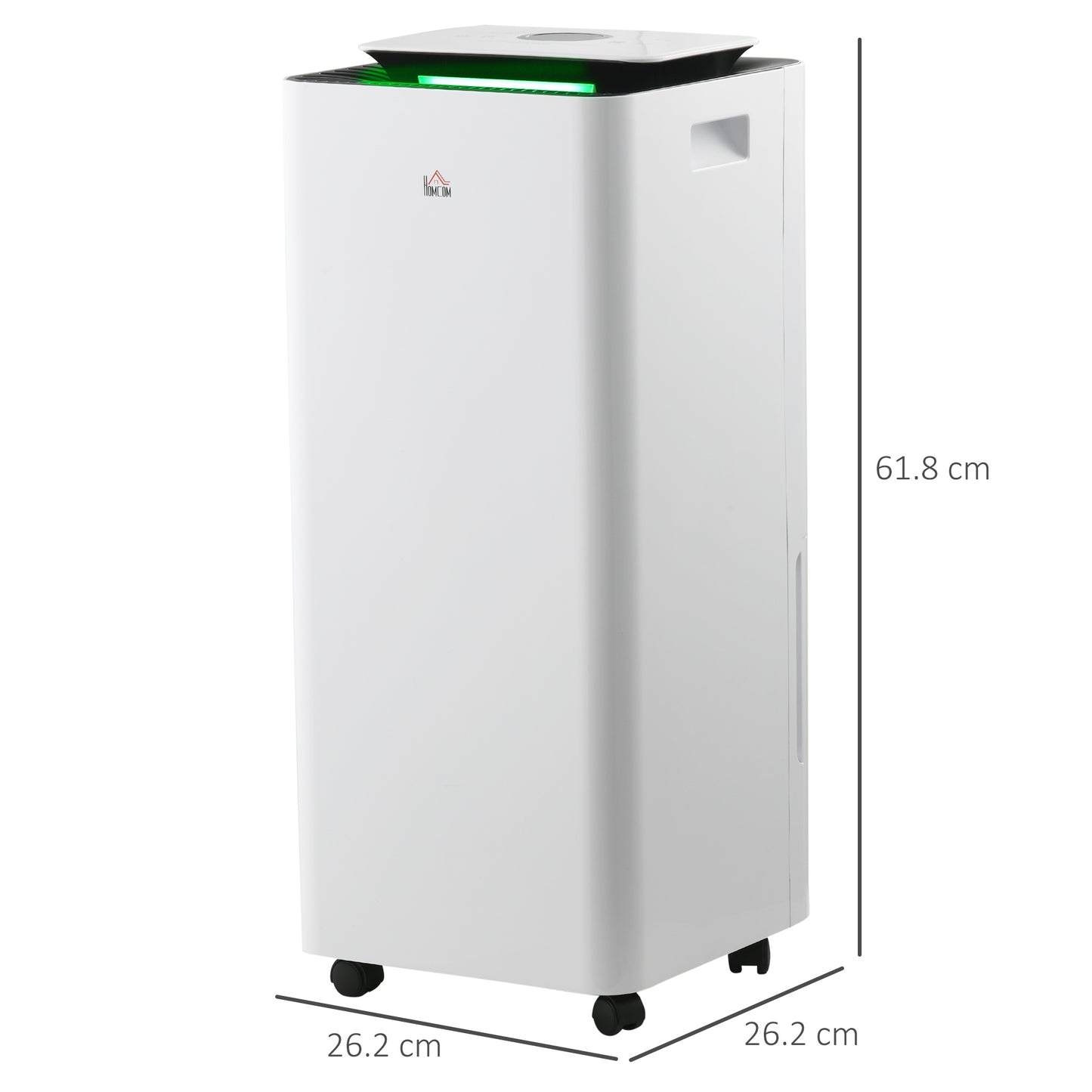 16L/Day Protable Quiet Air Dehumidifier with Purifier, Timer, 5 Modes
