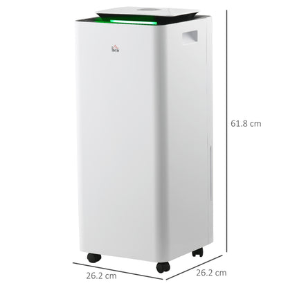 16L/Day Protable Quiet Air Dehumidifier with Purifier, Timer, 5 Modes
