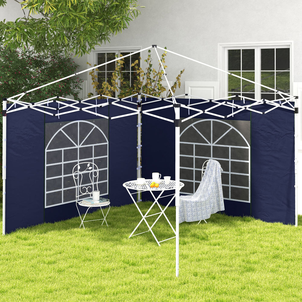 3x3(m) or 3x6m Pop Up Gazebo Side Panels Replacement, 2 Pack, Blue