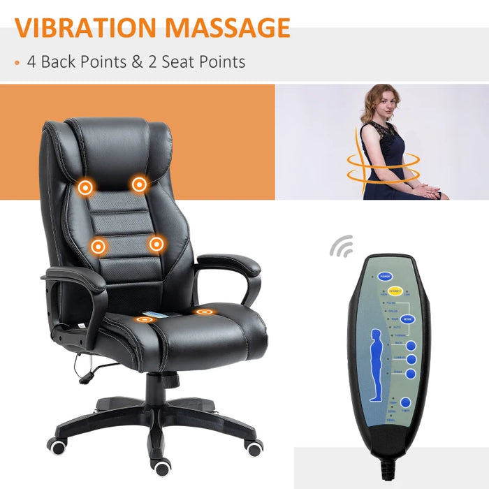 6 Point Massage Office Chair