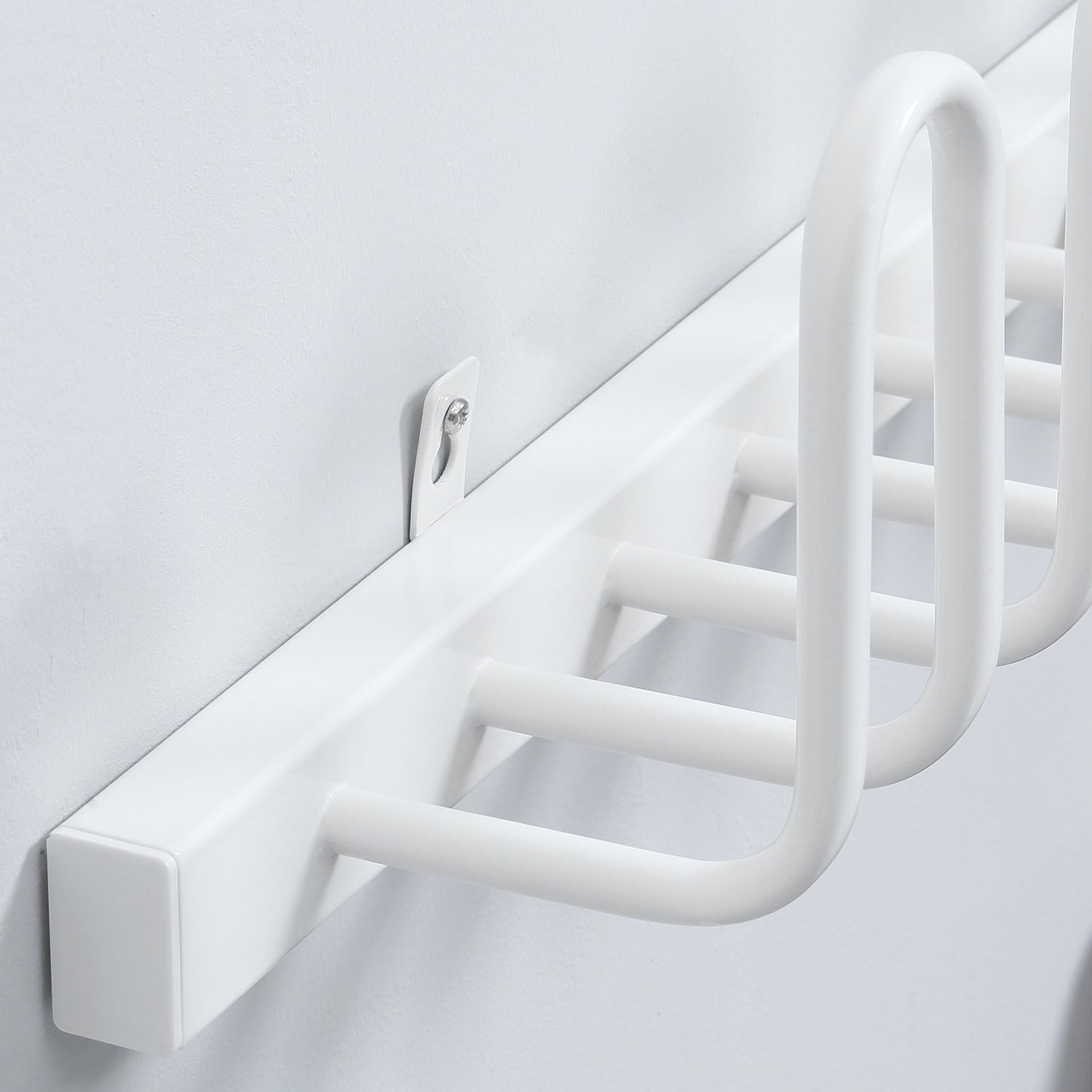 Wall Mounted Electric Shoe Dryer Shoe Warmers for Boots 3 Pairs White