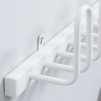 Wall Mounted Electric Shoe Dryer Shoe Warmers for Boots 3 Pairs White