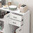 Modern Sideboard Kitchen Storage Cabinet with 2 Drawers and Shelves