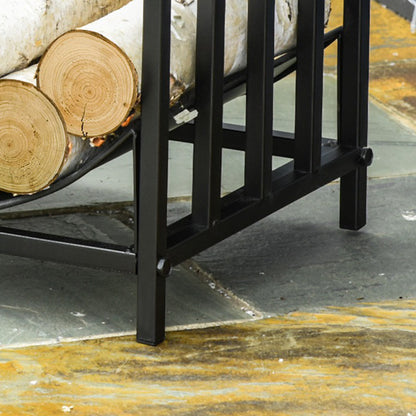 Fire Wood Rack Arced Fireplace Wood Storage