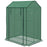 2-Room Green House, Mini Greenhouse with 2 Roll-up Doors, Vent Holes and Reinforced Cover, 100 x 80 x 150cm