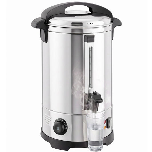 13L Catering Urn, 2500W Stainless Steel Tea Urn with Keep Warm