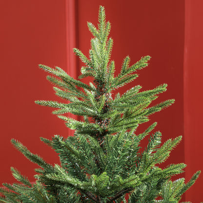 5 Foot Artificial Christmas Tree with Realistic Hinged Branches, Green