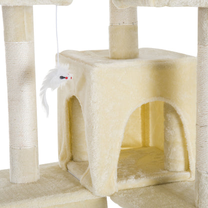 Condo Furniture Scratcher Post Pet Cat Tree Kitten Bed House Play Toy