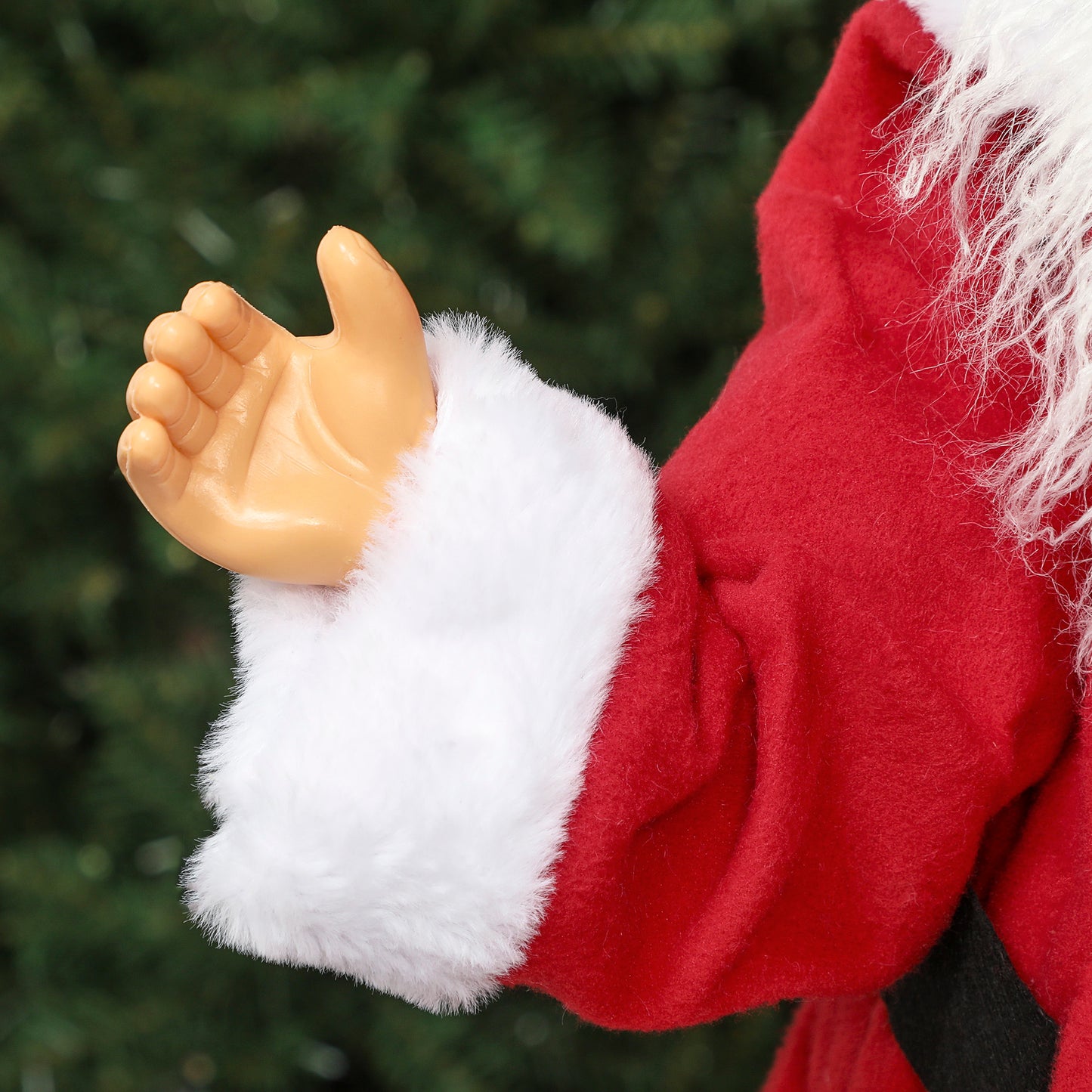 Life Size Animated Santa Claus with Sound Activated for Party