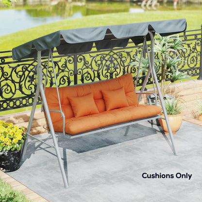 Outdoor Seat Cushions Back Cushion with 2 Pillows, Seat Pads