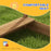 Wooden Sandbox with Canopy House Design Brown