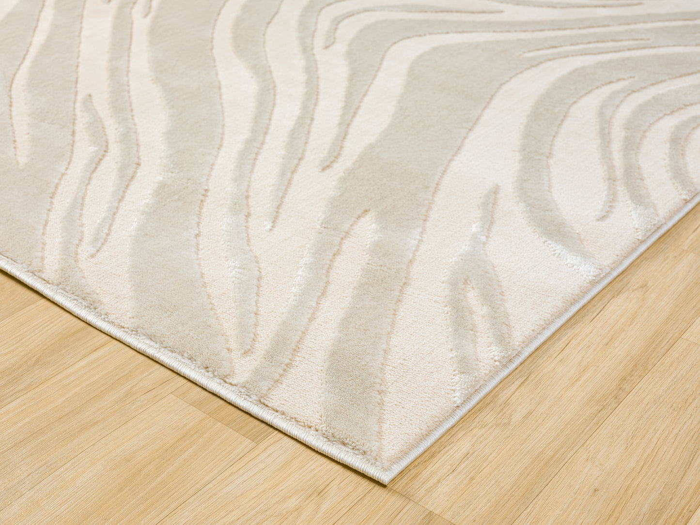 Vellure Modern Living Room Area Rug Embossed Metallic Sheen Marble - 2 Colours Available