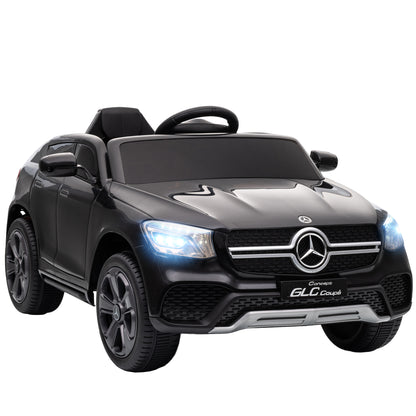 Mercedes-Benz GLC Licensed Kids Ride on Car with Remote, Black