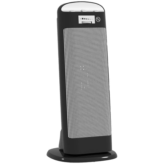 2000W Fan Space Heater with 4 Modes, Adjustable Thermostat, Black