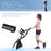 2-in-1 Foldable Exercise Bike Recumbent Stationary Bike 8-Level Adjustable Magnetic Resistance with Pulse Sensor LCD Display