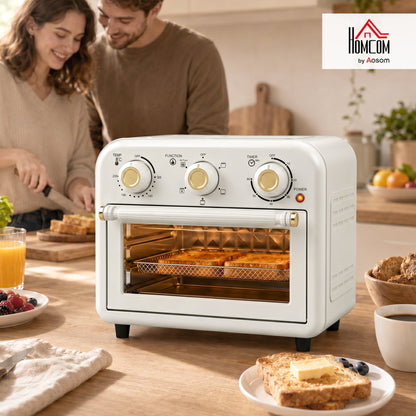 Air Fryer Oven, Convection Oven, 12 L, Cream White