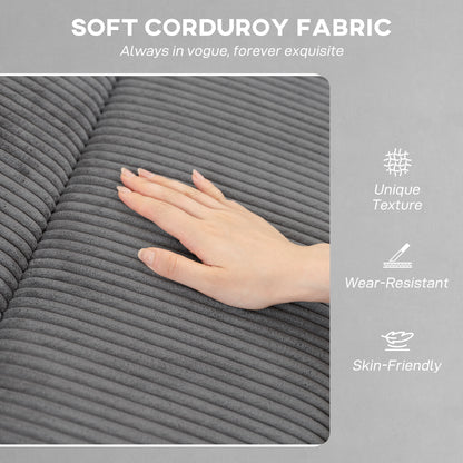 Massage Recliner with Quiet Motor, Power Reclining Chair, Grey