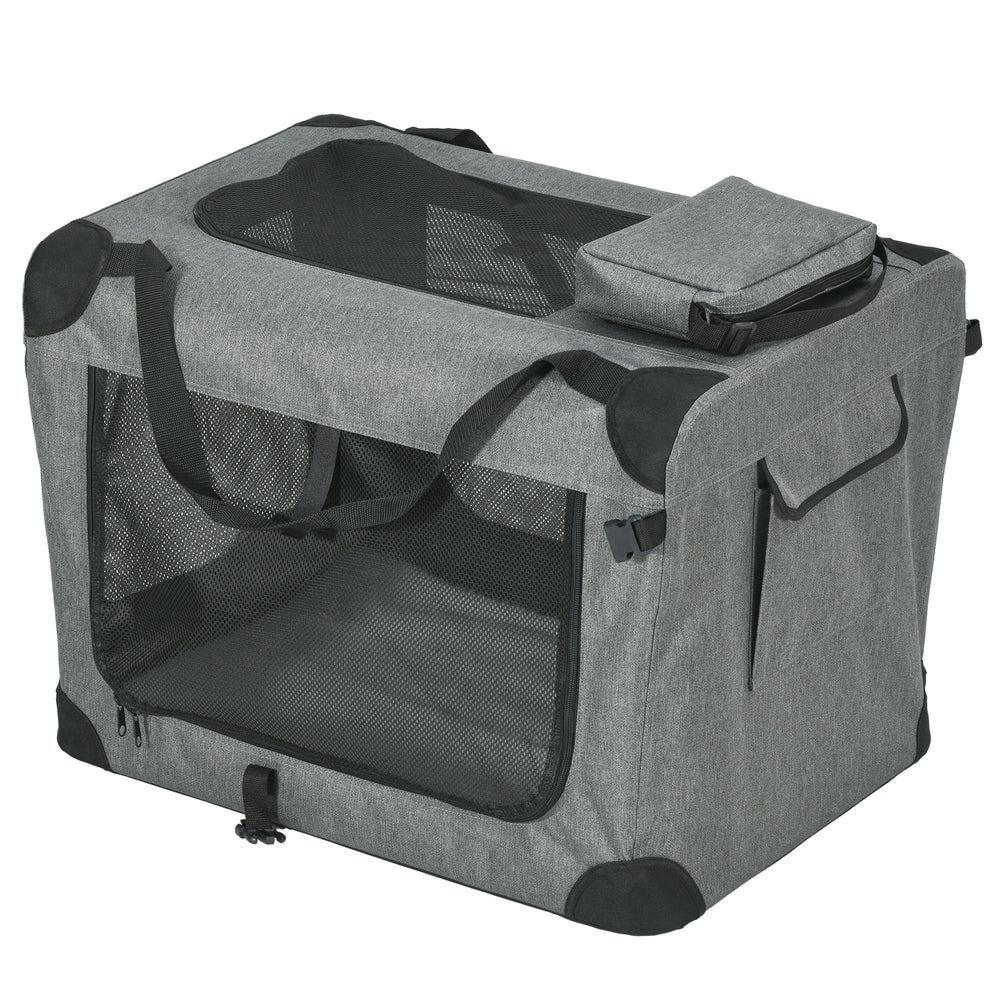 70cm Oxford Folding Pet Carrier Bag Grey