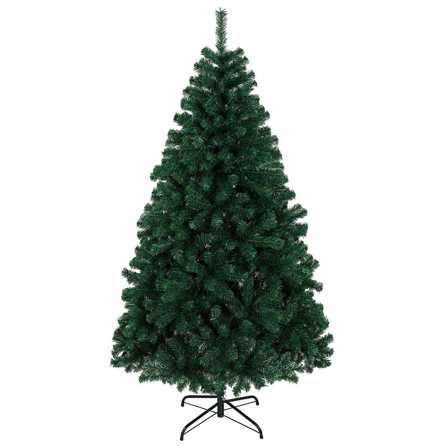 Artificial Christmas Tree with Hinged Design, 180cm Fir Tree
