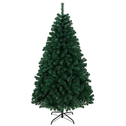Artificial Christmas Tree with Hinged Design, 180cm Fir Tree