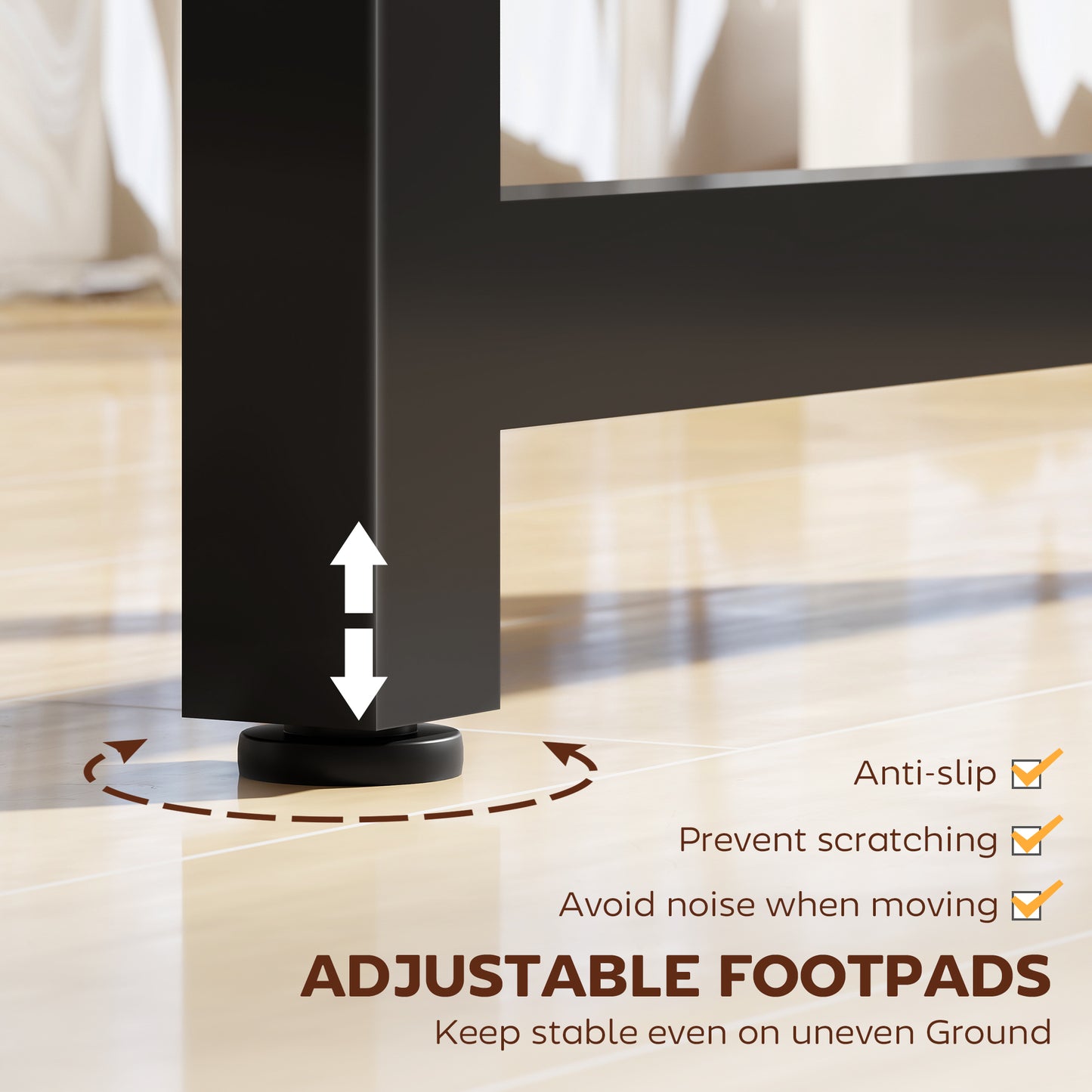 L-Shaped Computer Desk Study Workstation with 2 Shelves, Steel Frame