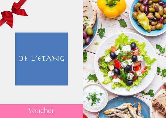 De L’Etang Vouchers - Delicious Greek Meze. Just £25 Per Person!