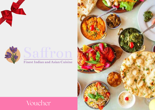 Saffron Restaurant Vouchers - 3 Course Indian or Chinese Set Menu