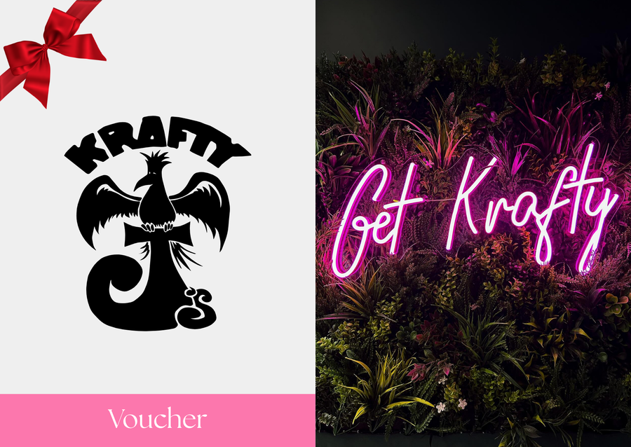 Krafty J's Gift Cards - Private Party Room Hire from £60 per Night