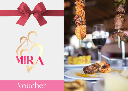 Mira Restaurant Vouchers - 2 Course Meal for Two