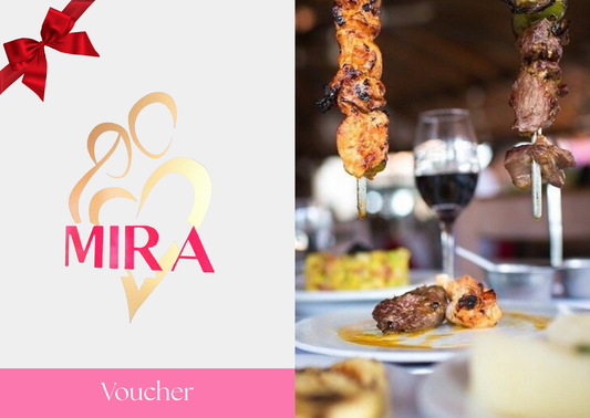Mira Restaurant Vouchers - 2 Course Meal for Two
