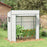 PE Cover Walk-in Outdoor Greenhouse, White