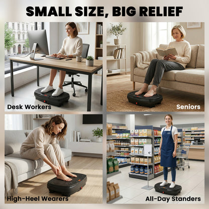 Vibration Plate Exercise Machine with 120 Speed Levels, 5 Programs
