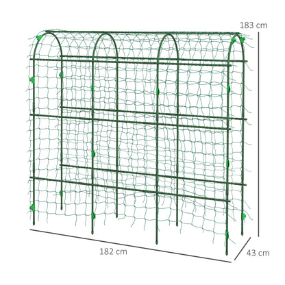 183 cm Tall Garden Trellis for Climbing Plants Outdoor
