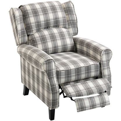 Recliner Chair for Living Room Wingback Chair with Padded Armrest