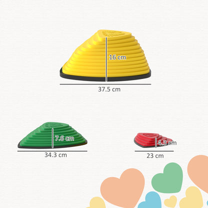 6 Pieces Stepping Stones for Balance and Motor Skills