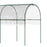 Tunnel Tomato Greenhouse with 4 Hoops and Top Tap, Pointed Bottom and Guy Ropes, Clear